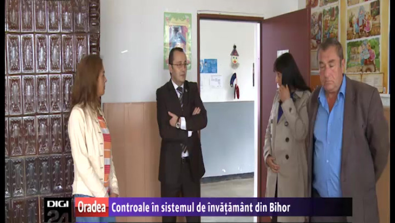 Controale in scolile din Bihor. Prefectul Claudiu Pop a mers pe teren sa vada conditiile din salile de clasa Imagine