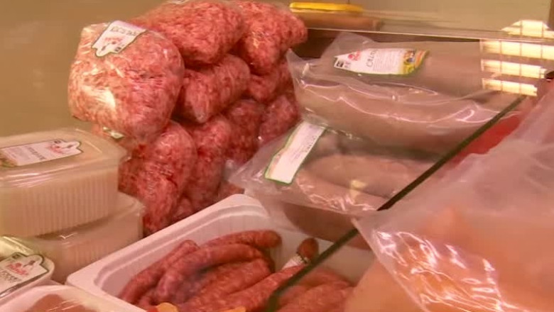 Controale la comerciantii de carne Imagine