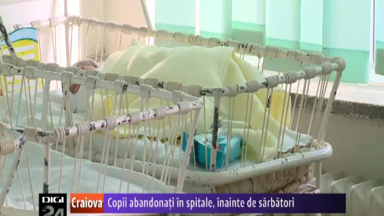 Copii abandonati in spitalele din Craiova, inainte de sarbatori Imagine