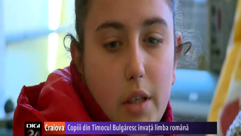 Copiii din Timocul Bulgaresc invata limba romana Imagine