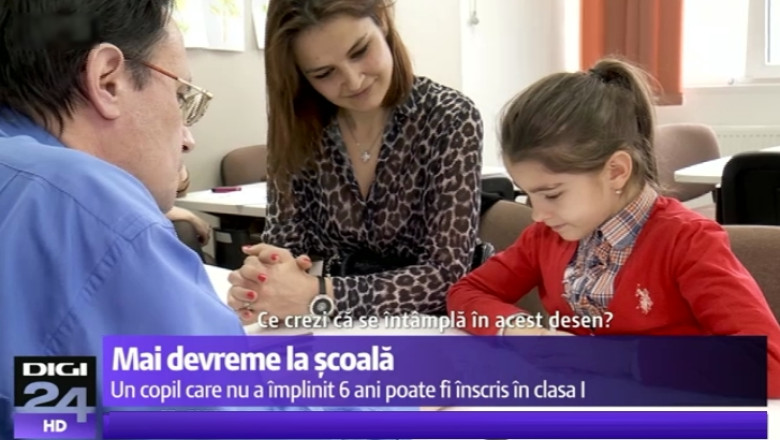Copiii in varsta de cinci ani pot sari peste clasa pregatitoare pentru a merge in clasa I, daca sunt suficient de avansati. Care este procedura Imagine
