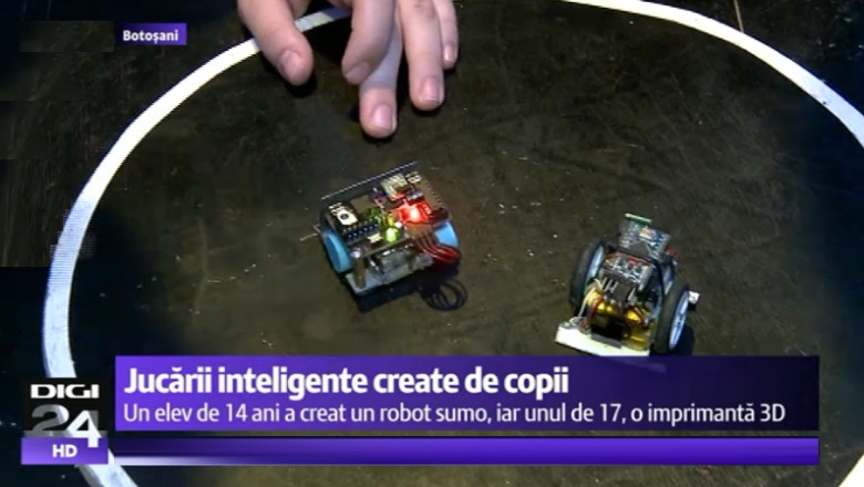 Copiii inteligenti din Romania creeaza roboti la fel de inteligenti din piese Lego Imagine