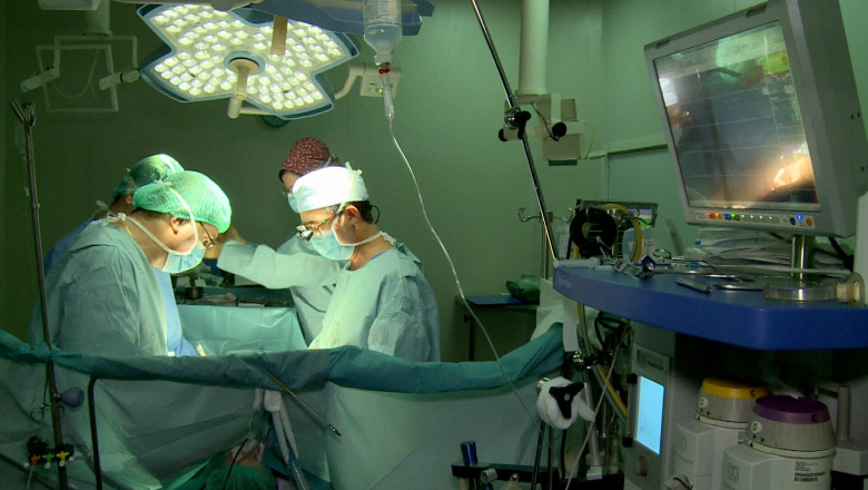 Copil de 14 zile, operat pe cord Imagine