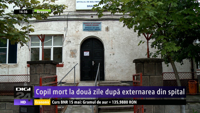 Copil mort la doua zile dupa externarea din spital  Imagine