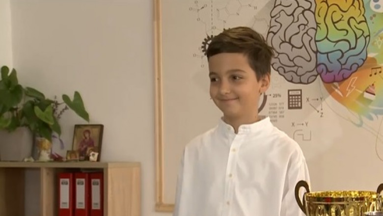 Copilul supranumit „calculator uman”. Povestea baiatului de 10 ani din Constanta, campion la aritmetica mentala, care uimeste lumea Imagine