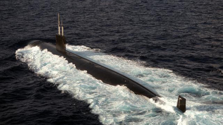 Coreea de Nord acuza un „act militar ostil” dupa ce un submarin nuclear american a acostat in Coreea de Sud Imagine