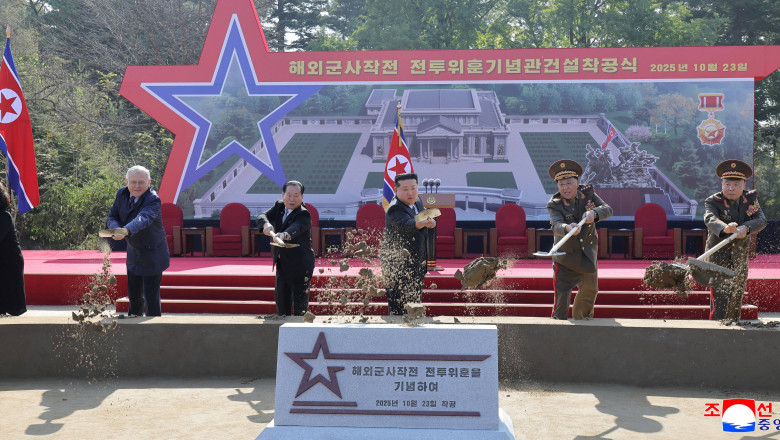 Coreea de Nord construieste un memorial pentru soldatii sai morti in razboiul din Ucraina: „Un sanctuar dedicat nemuririi” Imagine