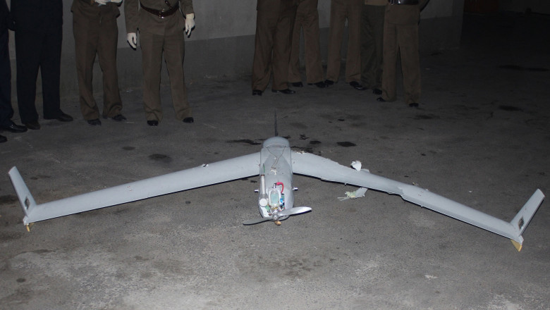 Coreea de Nord sustine ca a recuperat resturile unei drone sud-coreene cazute pe teritoriul sau si ameninta cu o „declaratie de razboi” Imagine