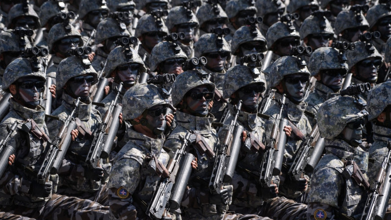 Coreea de Nord va tripla numarul de soldati trimisi sa lupte pentru Rusia in razboiul din Ucraina, potrivit oficialilor de la Kiev Imagine