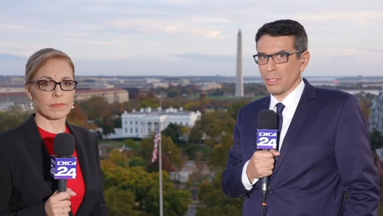 Corespondenta Digi24 de la Washington. Mesajul surprinzator primit de jurnalistii romani: „Aveti candidati buni la presedintie” Imagine