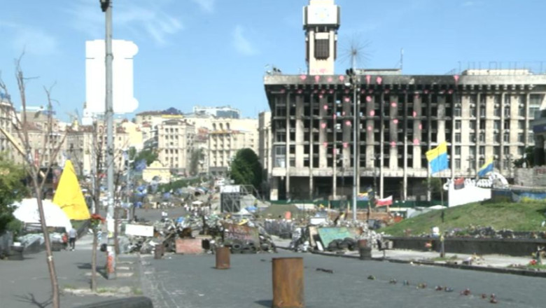 Corespondenta Digi24. Maidanul, un muzeu in aer liber al revoltei ucrainenilor Imagine