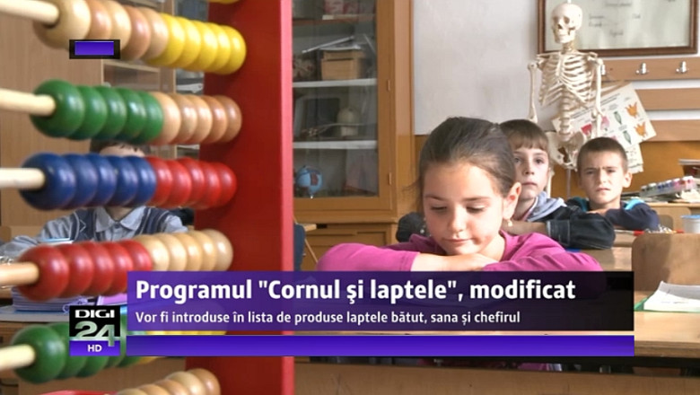 „Cornul si laptele” se transforma in „Cornul, laptele, sana si chefirul”. Elevii de la oras nu au agreat produsele Imagine