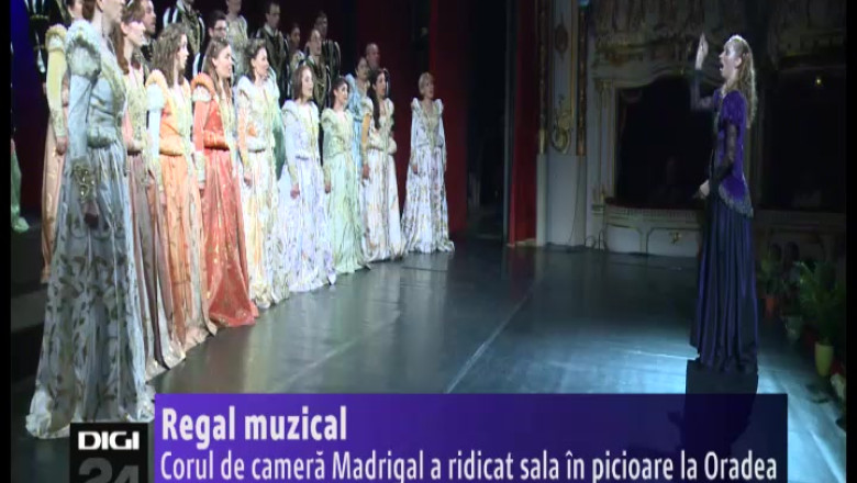 Corul de camera Madrigal a ridicat sala in picioare la Oradea Imagine
