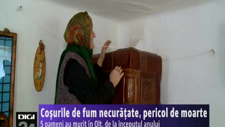 Cosurile de fum necuratate, pericol de moarte. 5 oameni au murit in Olt, de la inceputul anului Imagine
