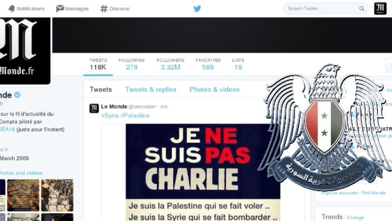Cotidianul Le Monde, victima a hackerilor sirieni: „Eu nu sunt Charlie” Imagine
