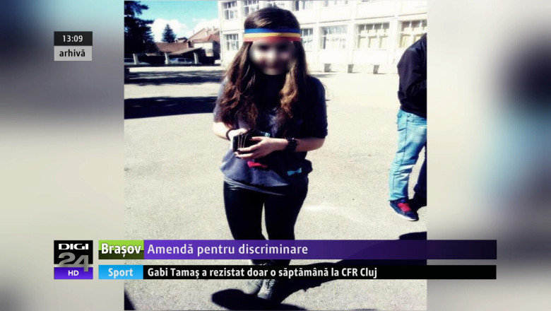 COVASNA. Amenda pentru discriminare, pentru directorul si diriginta "fetitei cu bentita" Imagine