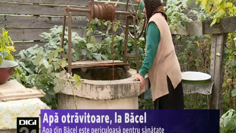 COVASNA. Apa otravitoare, la Bacel  Imagine