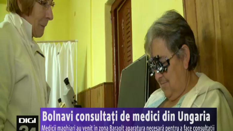 COVASNA. Bolnavi consultati de medici din Ungaria Imagine