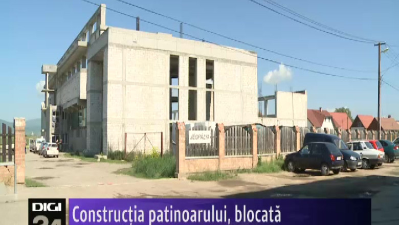COVASNA. Constructia patinoarului, blocata  Imagine