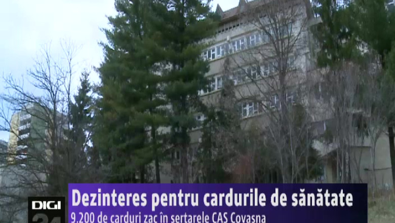 Covasna. Dezinteres pentru cardurile de sanatate Imagine