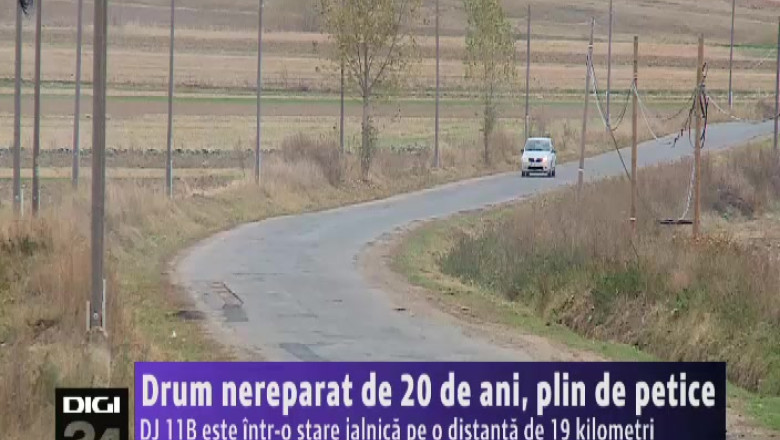 COVASNA. Drum nereparat de 20 de ani, plin de petice Imagine