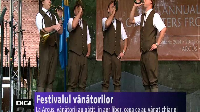 COVASNA. Festivalul vanatorilor la Arcus Imagine