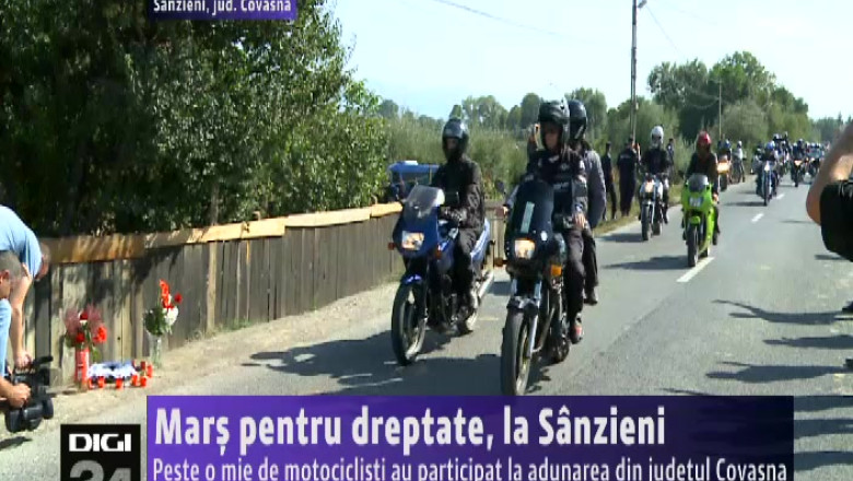 COVASNA. Mars pentru dreptate, la Sanzieni Imagine