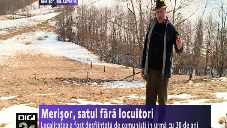 COVASNA. Merisor, satul fara locuitori  Imagine