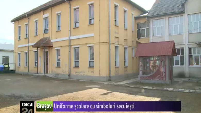 COVASNA.  Uniforme scolare cu simboluri secuiesti  Imagine