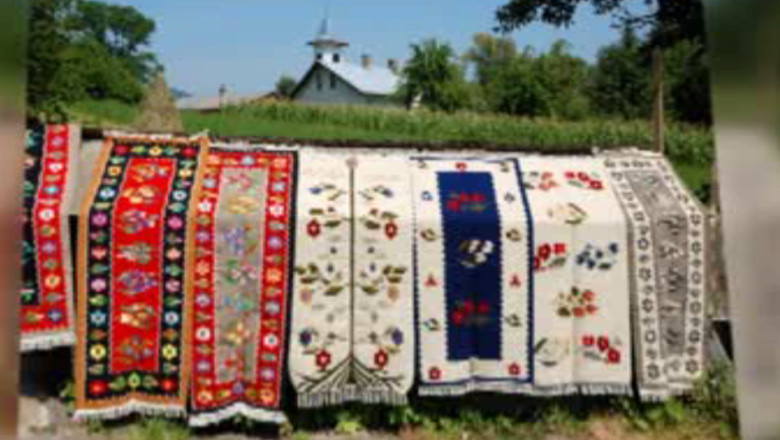 Covorul traditional romanesc denumit "scoarta", tema unui proiect ce va ajunge la expertii UNESCO Imagine