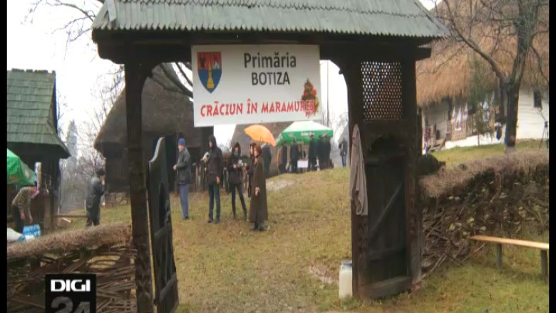 Craciun in Maramures. Colindatorii au reconstitut atmosfera din ajunul sarbatorii Nasterii Mantuitorului Imagine