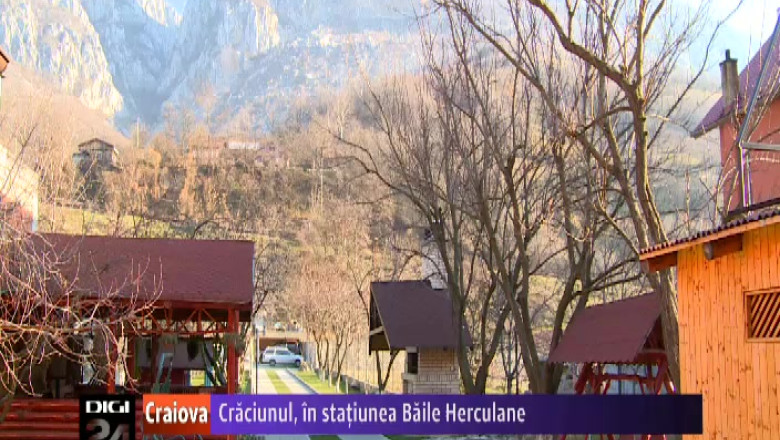 Craciunul, in statiunea Baile Herculane Imagine