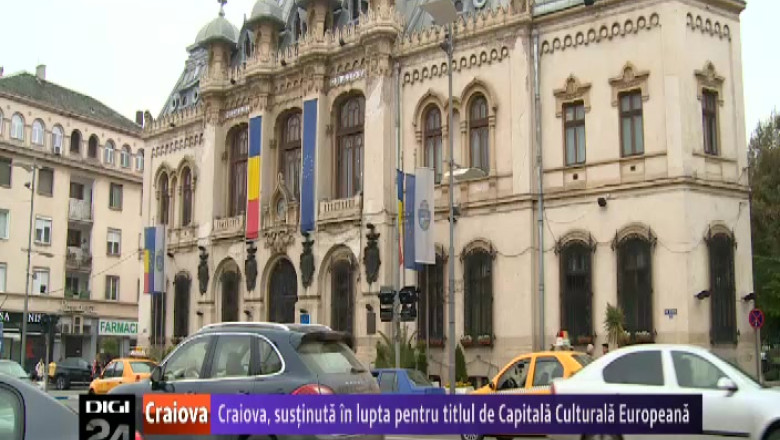 Craiova, sustinuta in lupta pentru titlul de Capitala Culturala Europeana de toata Oltenia Imagine