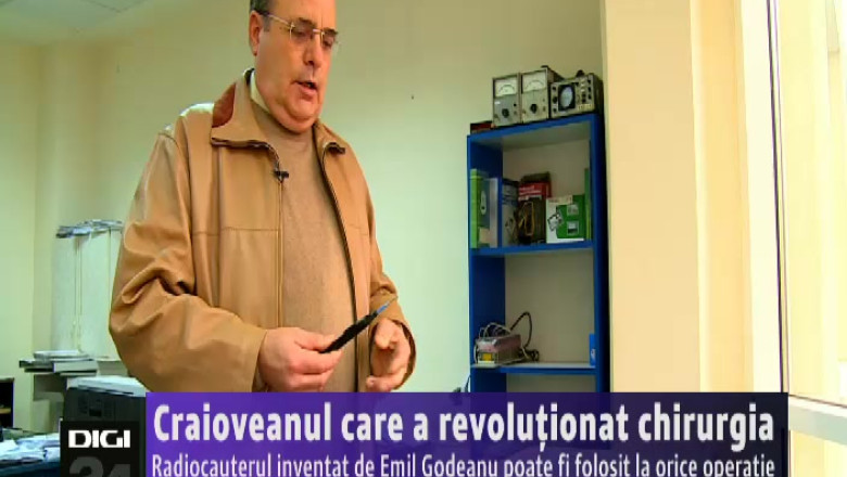 Craioveanul care a revolutionat chirurgia. Radiocauterul inventat de Emil Godeanu poate fi folosit la orice operatie Imagine