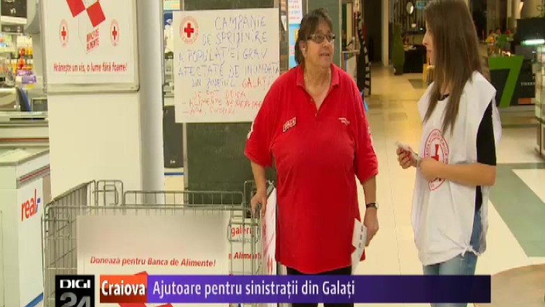 Craiovenii pot dona ajutoare pentru sinistratii din Galati Imagine