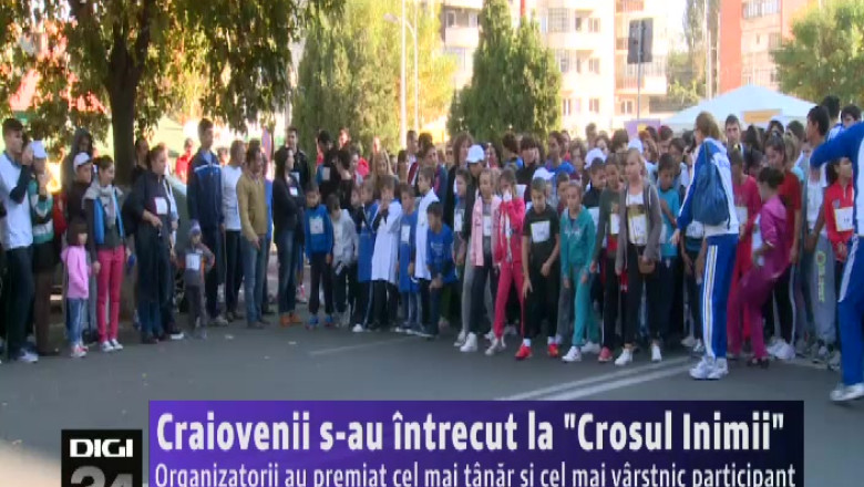 Craiovenii s-au intrecut la “Crosul Inimii”   Imagine