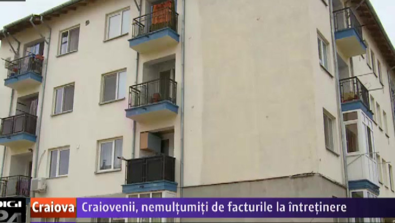 Craiovenii sunt nemultumiti de facturile la intretinere Imagine