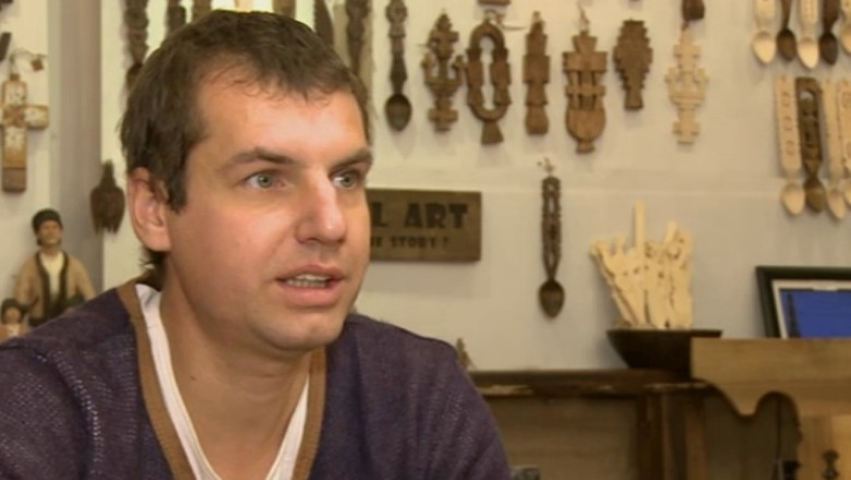 Cred in Romania civilizata. Marc Tudose, artistul bucurestean care si-a urmat visul la Sighisoara Imagine