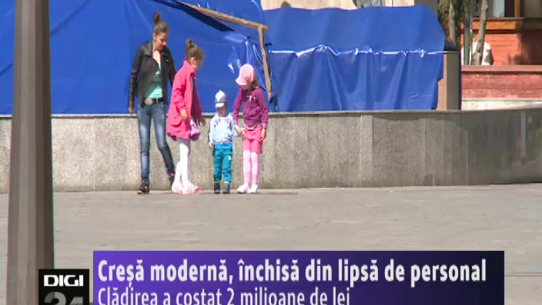 Cresa moderna, inchisa din lipsa de personal, in Slatina Imagine