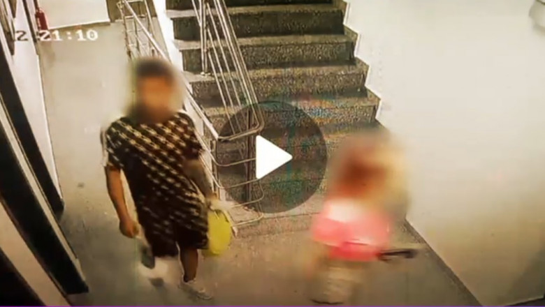Crima de la hotel. Barbatul a fost surprins de camerele de supraveghere cand a iesit sa cumpere cutitul cu care si-a ucis iubita Imagine