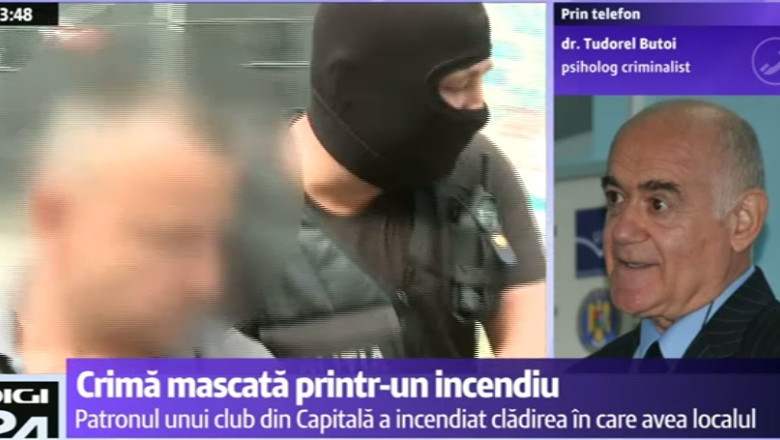Crima mascata de incendiu. Psiholog criminalist: Recunoasterea unei crime se face sub presiunea probelor, nu din remuscare Imagine