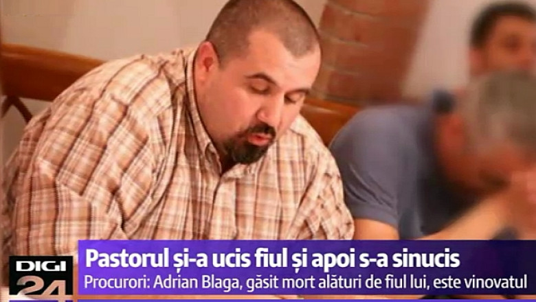 Crima, urmata de sinucidere - verdict in cazul pastorului gasit mort alaturi de fiul sau intr-o masina incendiata Imagine