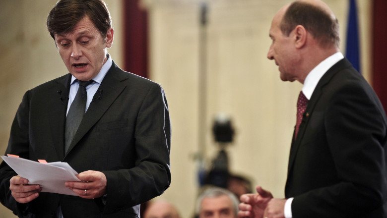 Crin Antonescu: Iesirea lui Basescu, cauzata de imbatranire accelerata, cu fenomene de degenerescenta Imagine