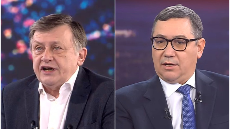 Crin Antonescu ii raspunde lui Victor Ponta, dupa ce acesta l-a numit „candidatul sistemului”: „Oricine are dreptul sa se faca de ras” Imagine