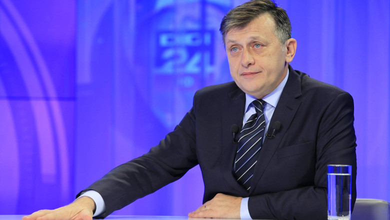 Crin Antonescu, la Digi24: Proiectul Rosia Montana nu are sanse sa treaca, nu se va adopta Imagine