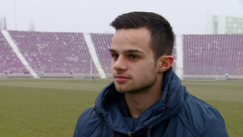 Cristian Barbut, cel mai tanar marcator din Liga I  Imagine