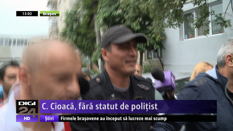 Cristian Cioaca, fara statut de politist Imagine
