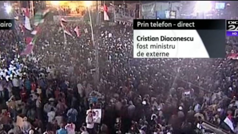 Cristian Diaconescu: Interventia armatei egiptene nu anunta neaparat revenirea la o varianta democratica Imagine