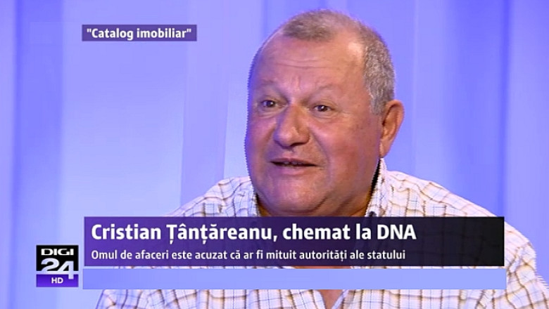 Cristian tantareanu, chemat la DNA intr-un caz legat de conflictul cu un vecin Imagine