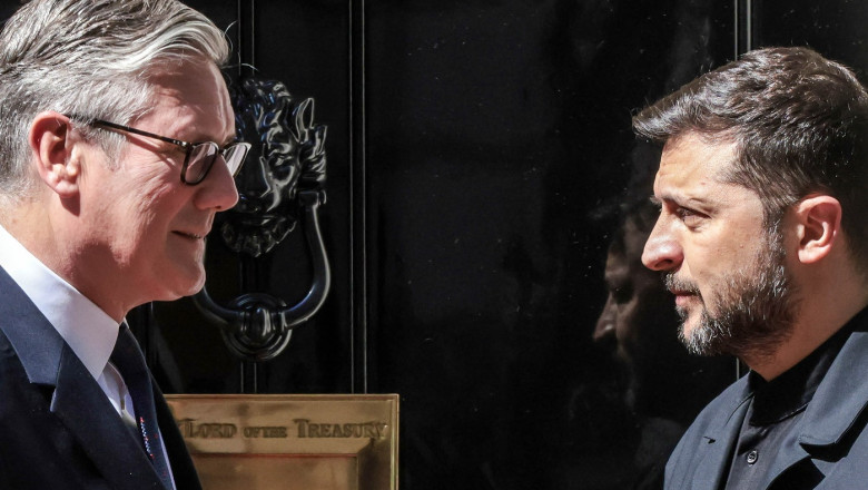 Criza care a zguduit Kievul. Ce i-a transmis Zelenski lui Starmer, dupa doua zile de proteste fata de reforma anticoruptie Imagine